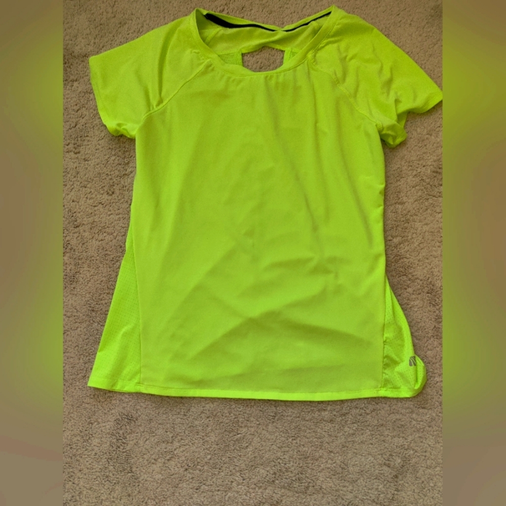 Bright Yellow Athletic T-Shirt
